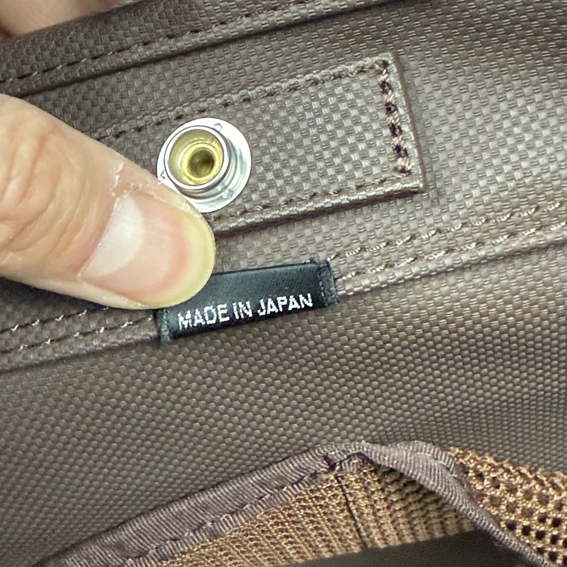 요시다포터 걸 토트백 다크브라운 M 상품이미지8