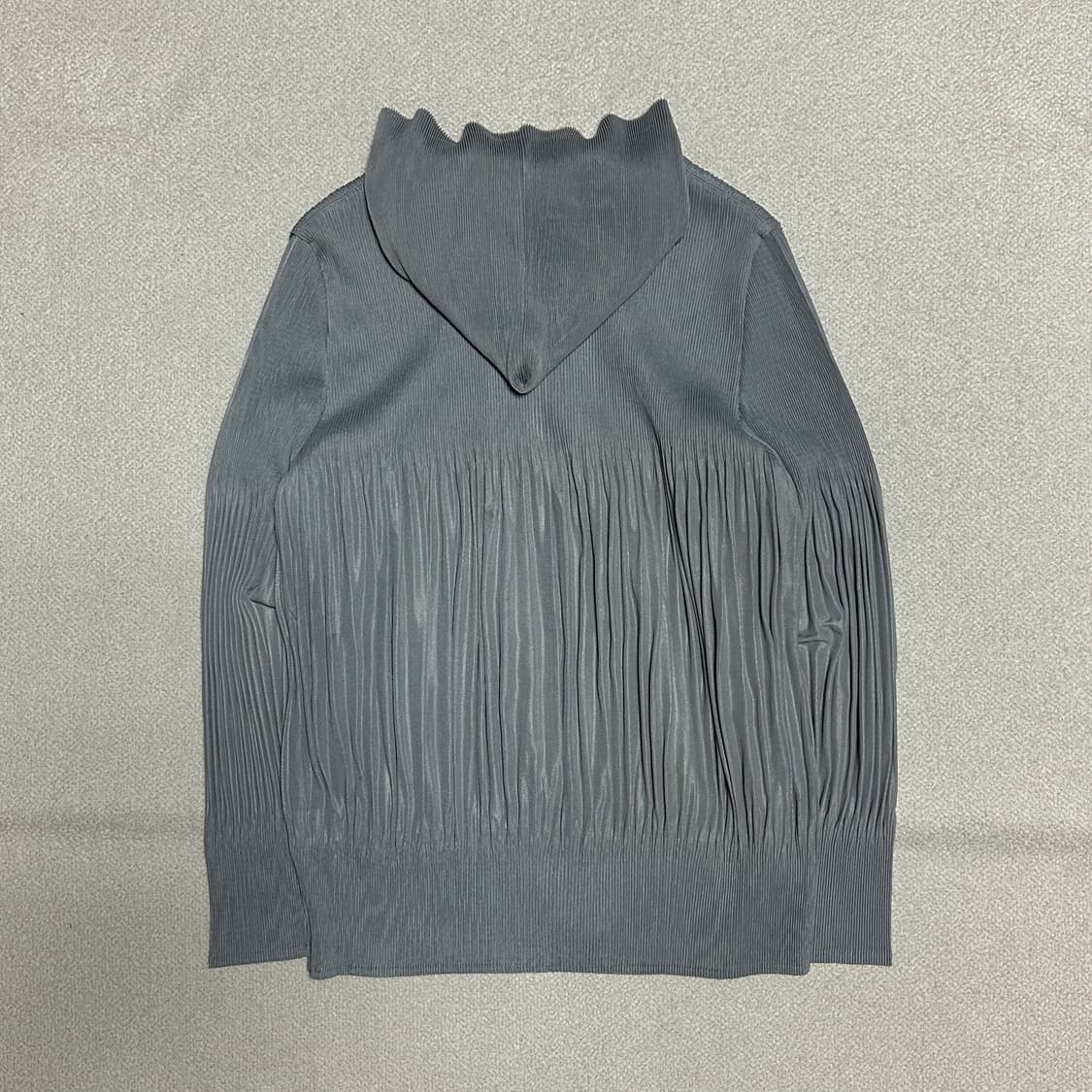 플리츠 후드 집업 자켓 상품이미지3