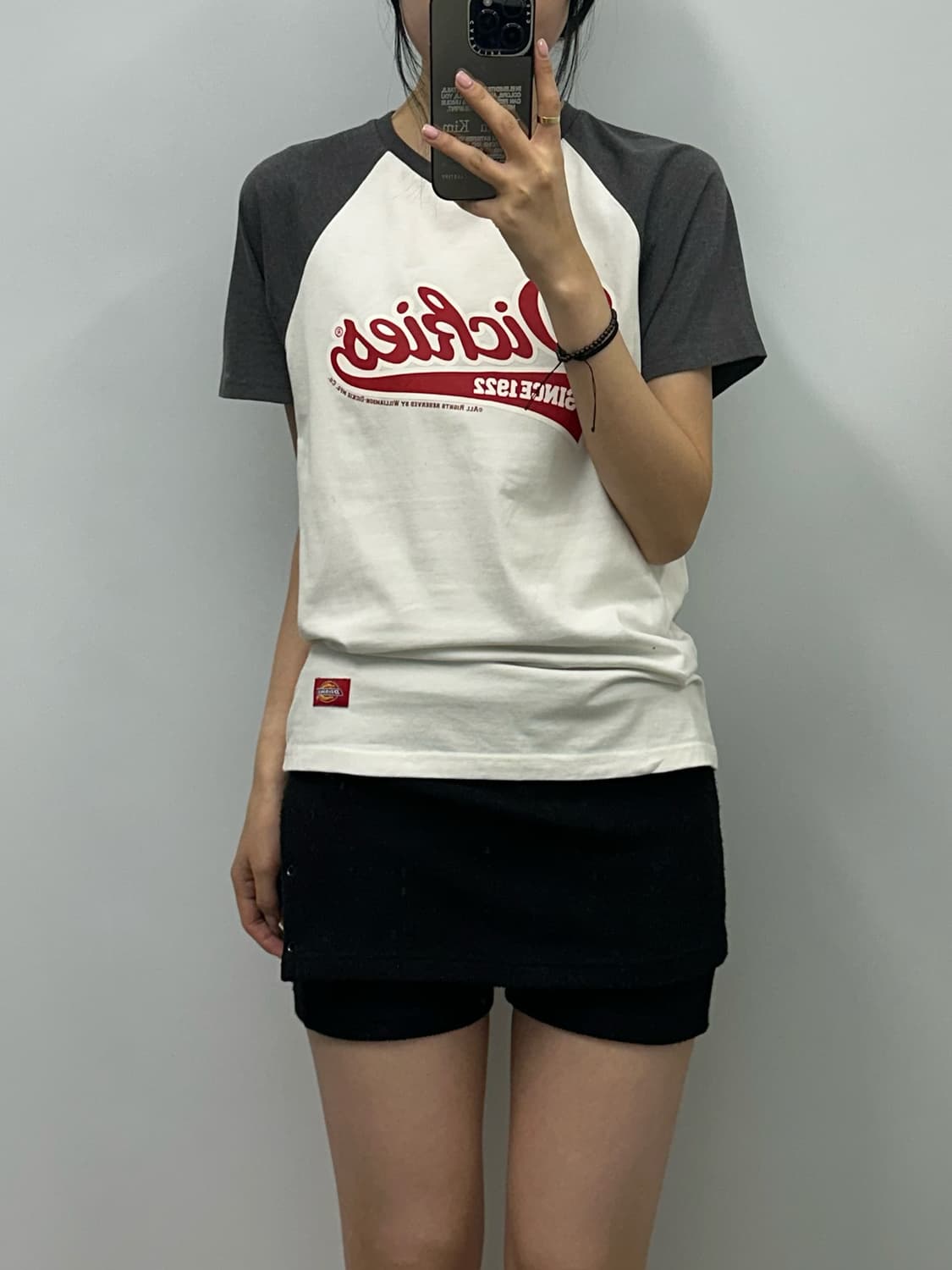 디키즈 y2k 와투케 나그랑 반팔 티셔츠  상품이미지1