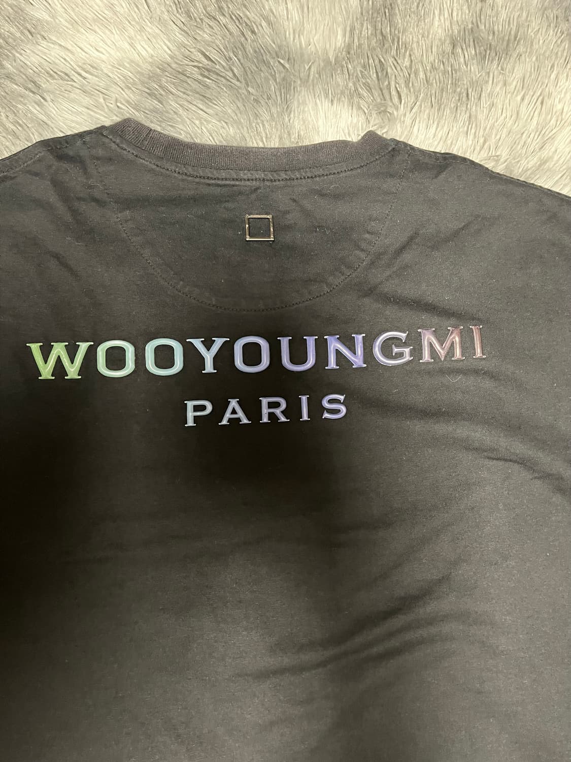 우영미 그라데이션 엠보싱 반팔 상품이미지4