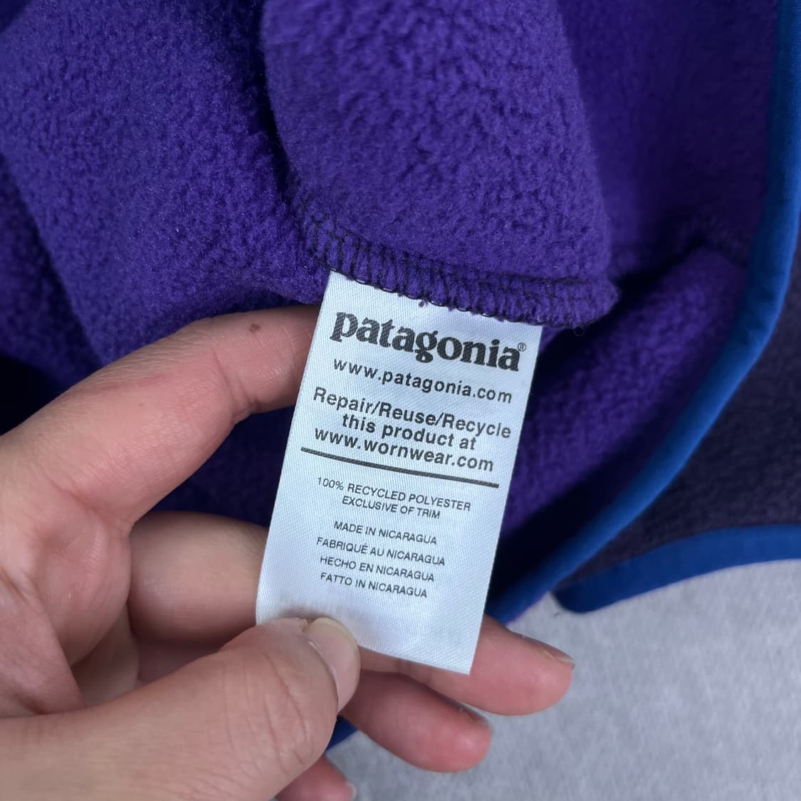 100 파타고니아 신칠라 플리스 스냅 상품이미지5