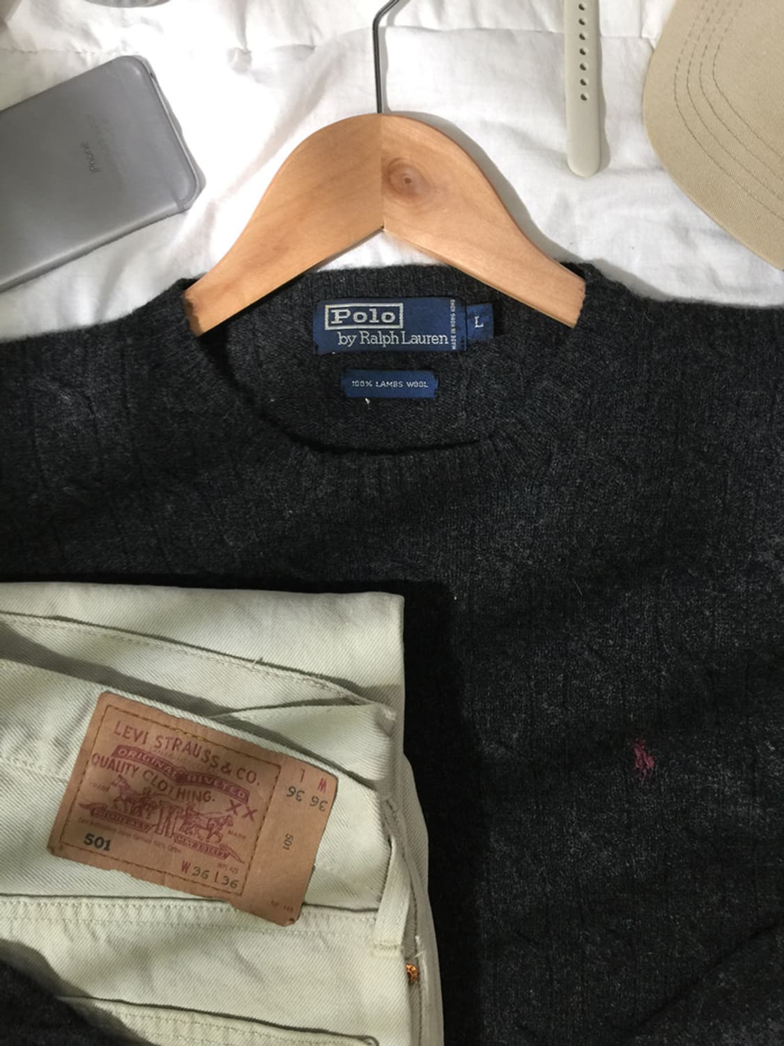 (MAN) 폴로랄프로렌 니트 스웨터 L  상품이미지2