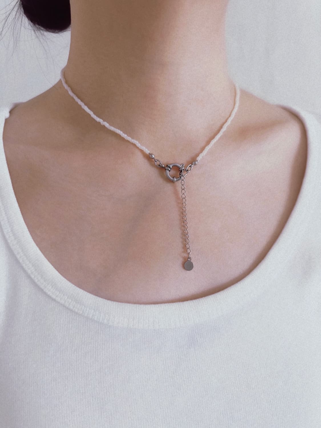Soft pearl necklace 상품이미지2
