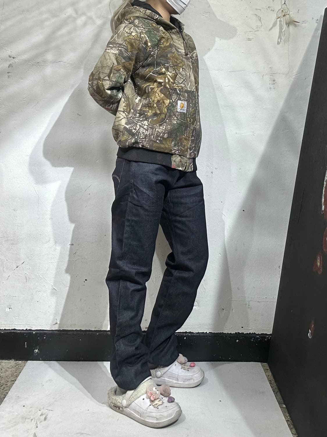 빈티지 g-star 진청 힙합 새깅 데님 팬츠 청바지 상품이미지1