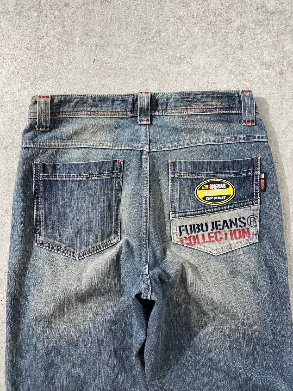 [30] 00s FUBU 후부 레이싱 루즈핏 데님팬츠 상품이미지7