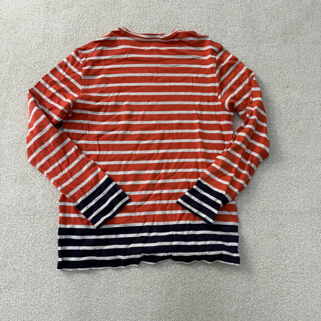 [105] 헤지스 오렌지 스프라이트 긴팔 티셔츠 0108T1 상품이미지2