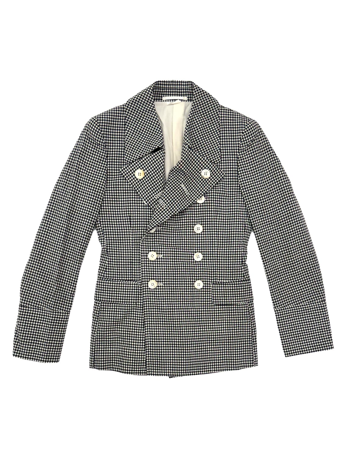 Comme des Garçons Gingham Double Jacket 상품이미지2
