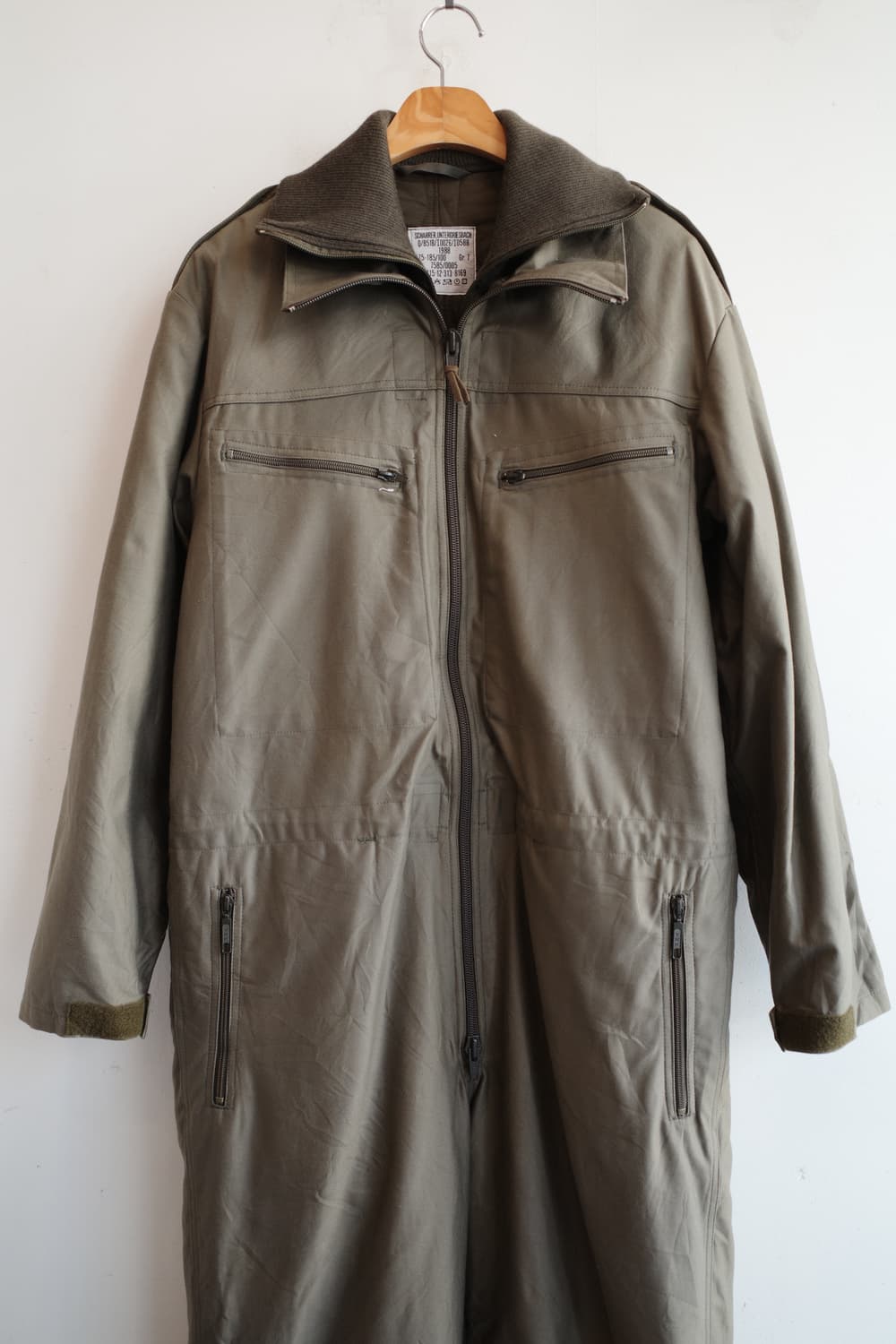 SCHARRER 독일군 밀리터리 점프수트 (내피존재)  상품이미지2