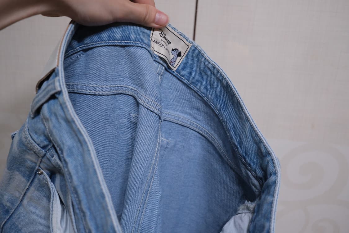 메종미네드 DALMATIANS)WIDE FIT DENIM PANTS 상품이미지6