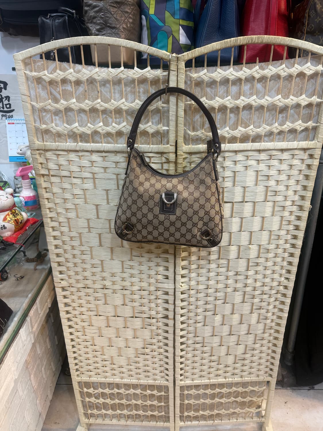 정품 구찌 D링 쇼퍼백 팝니다 상품이미지1