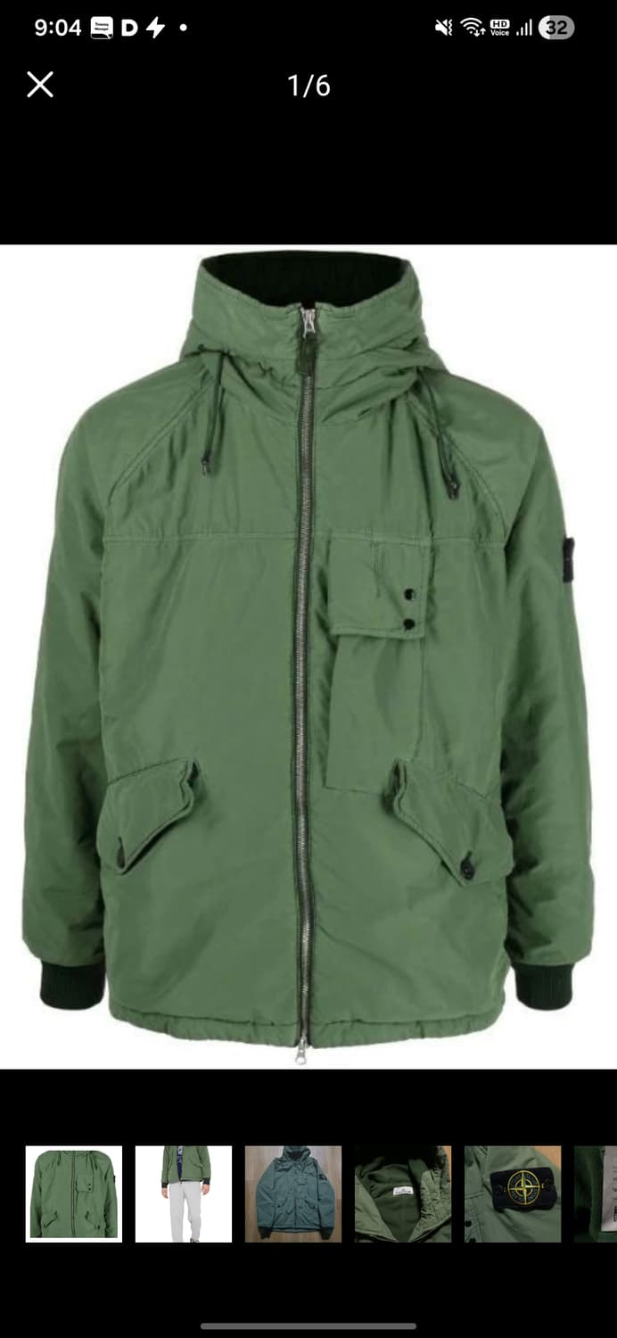 스톤아일랜드 22FW 다비드 마이크로프로파일 자켓 상품이미지2