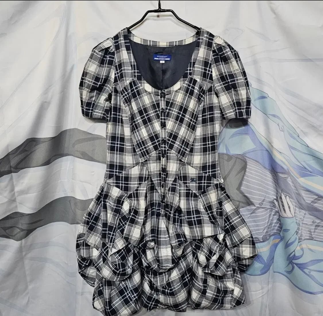 버버리 체크  원피스 상품이미지6