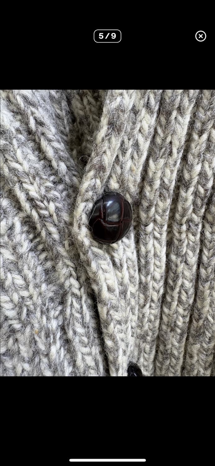 SHETLAND ISLANDS (Made in UK) 가디건 상품이미지5