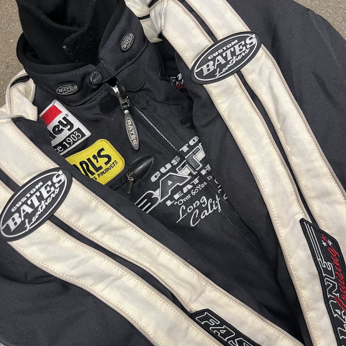 베이츠 레더 바이크 자켓 (105) 상품이미지3