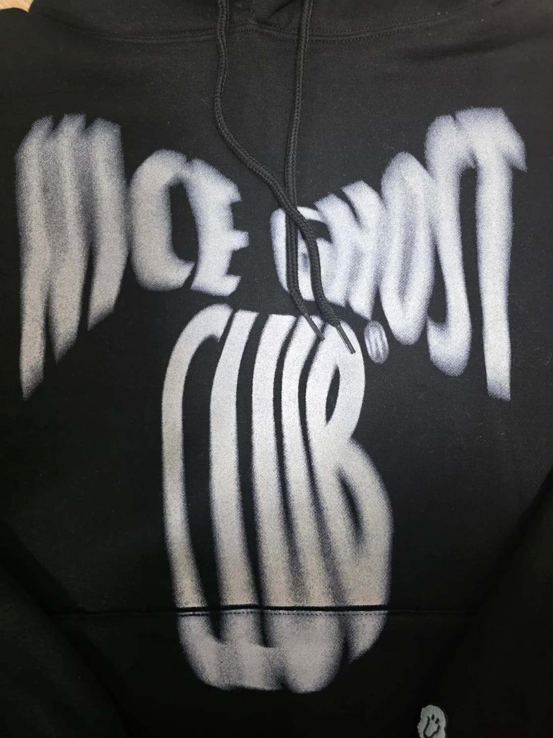 나이스고스트클럽 스크림로고 기모 후드티 L 상품이미지3