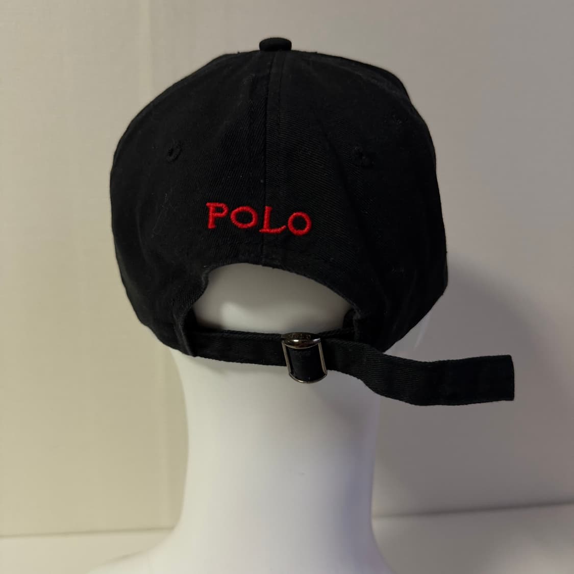 폴로 랄프로렌 블랙 볼캡 상품이미지3