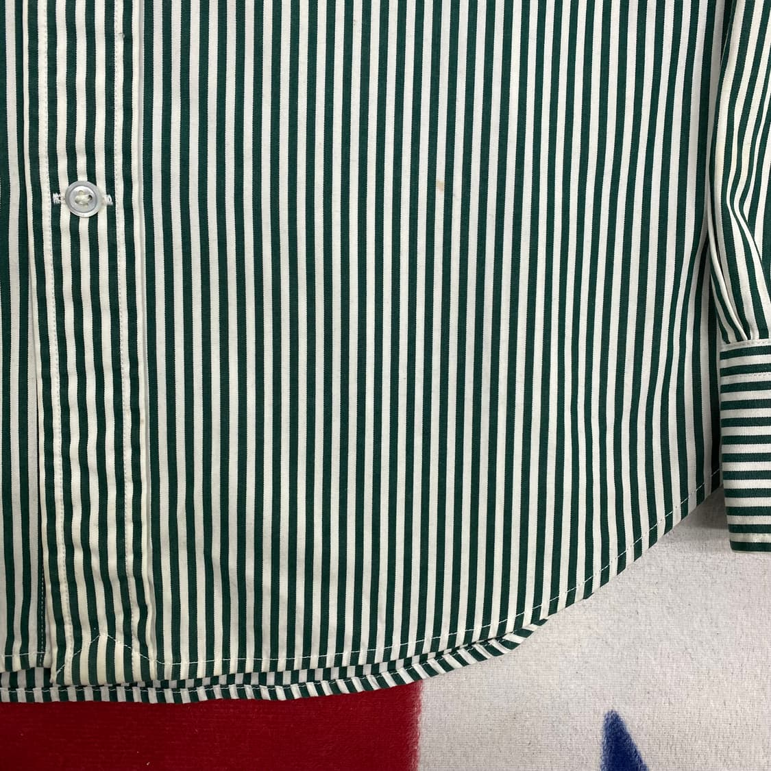 폴로 스트라이프셔츠 실측 여성 55 상품이미지4