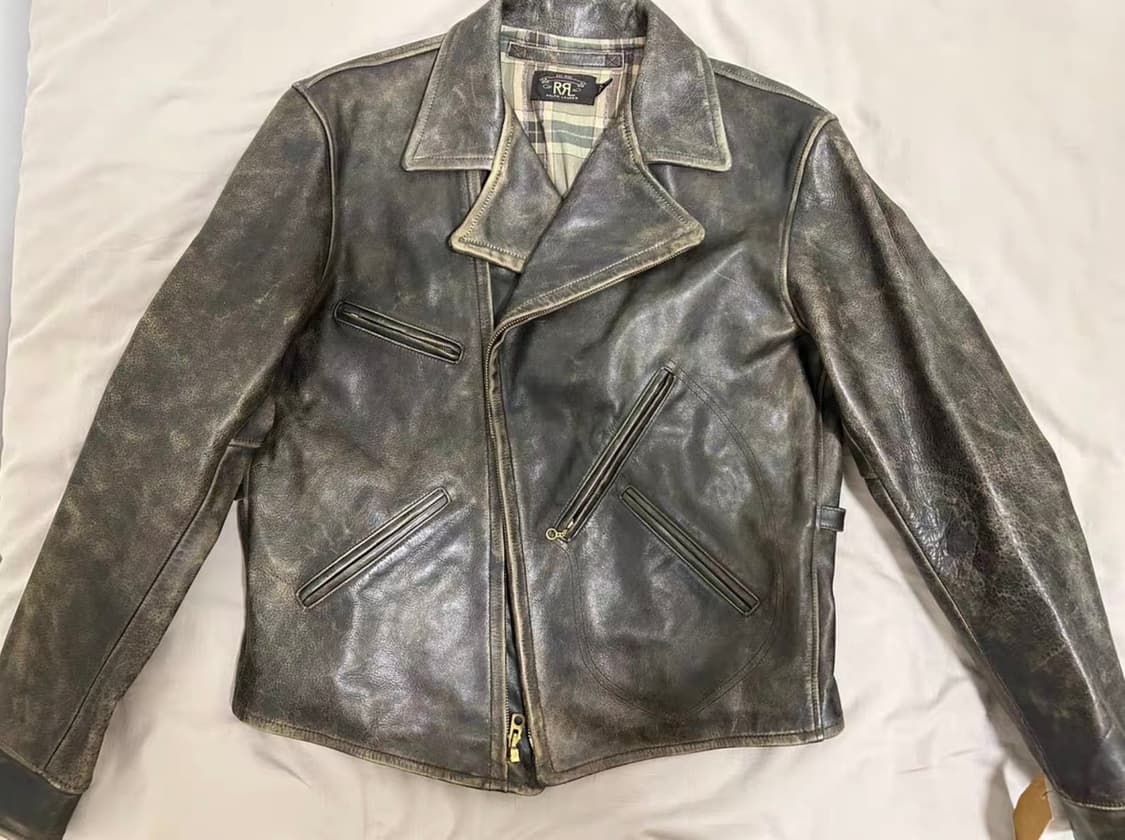 RRL 더블알엘 Lawson 레더자켓 L 새상품 상품이미지1