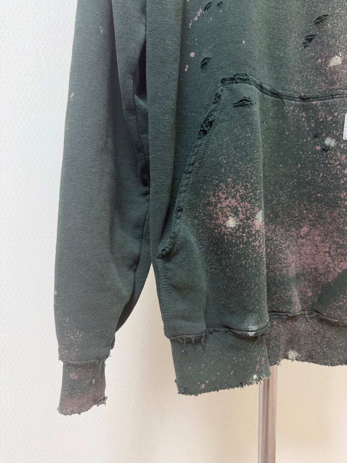 빈티지 칼하트 카키 후드(기모) 상품이미지4