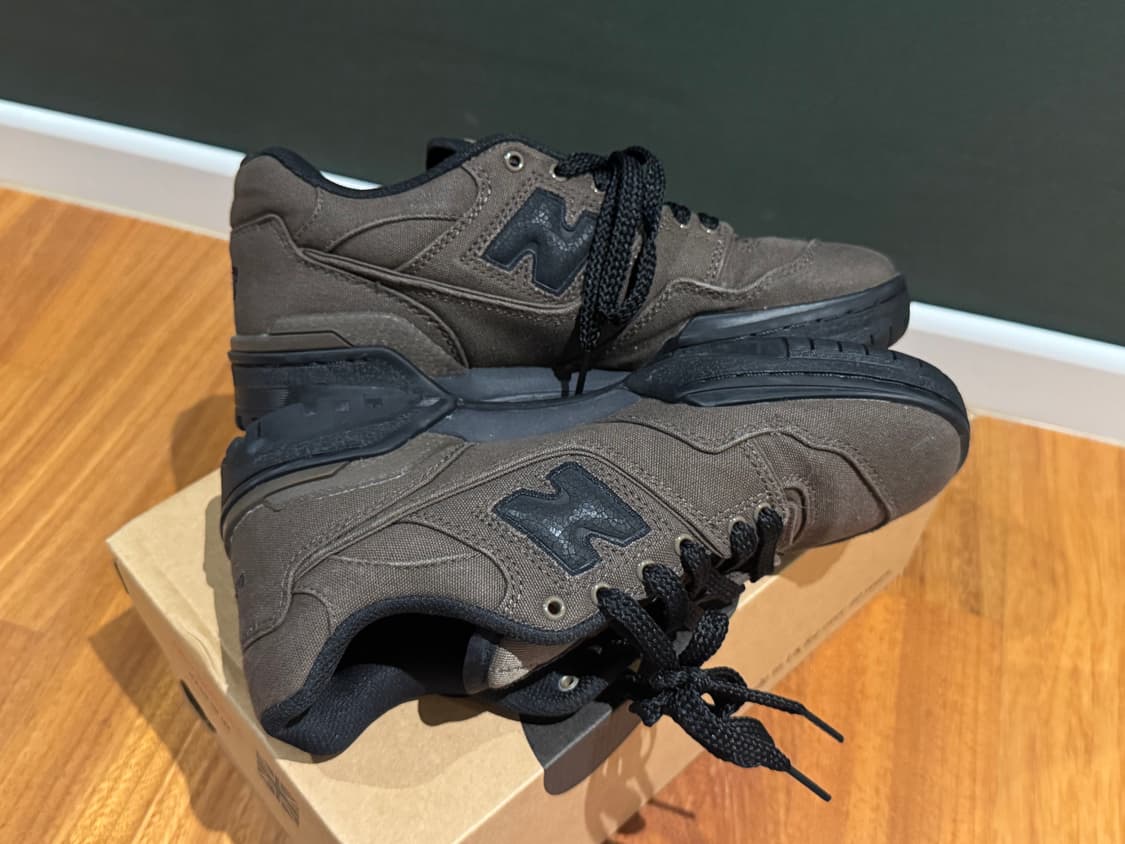 뉴발란스 x 디스이즈네버댓 550 브라운 블랙 상품이미지2