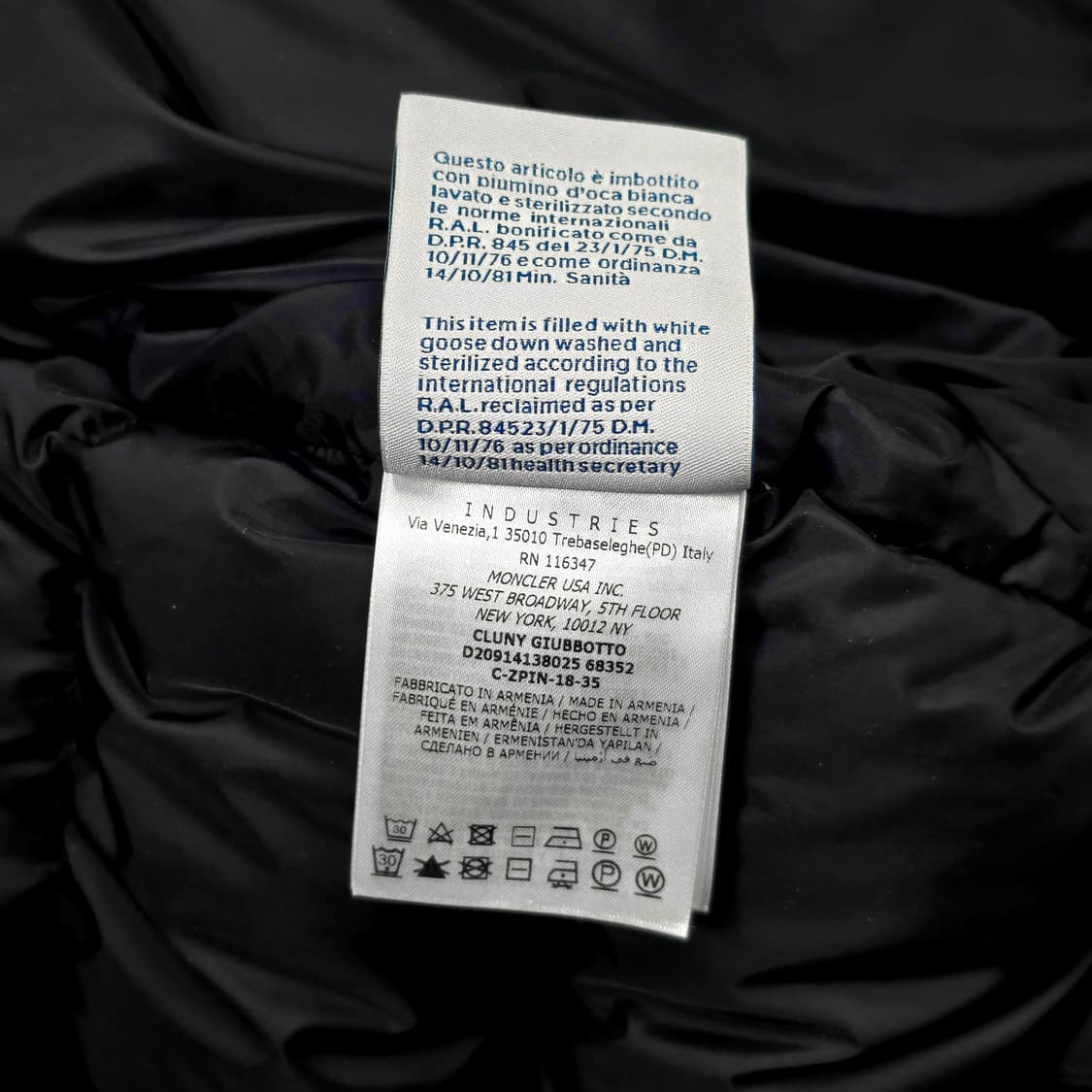 몽클레어 클루니 다운 패딩 점퍼 상품이미지7