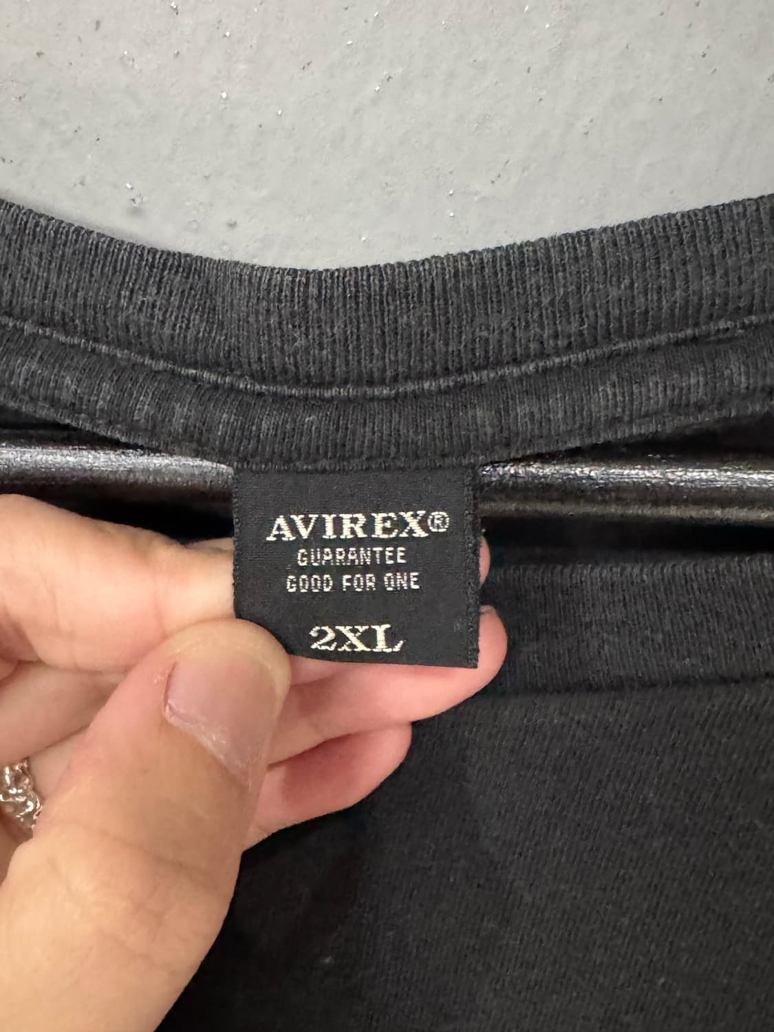 Avirex 아비렉스 다이스 레터링 롱슬리브 상품이미지6