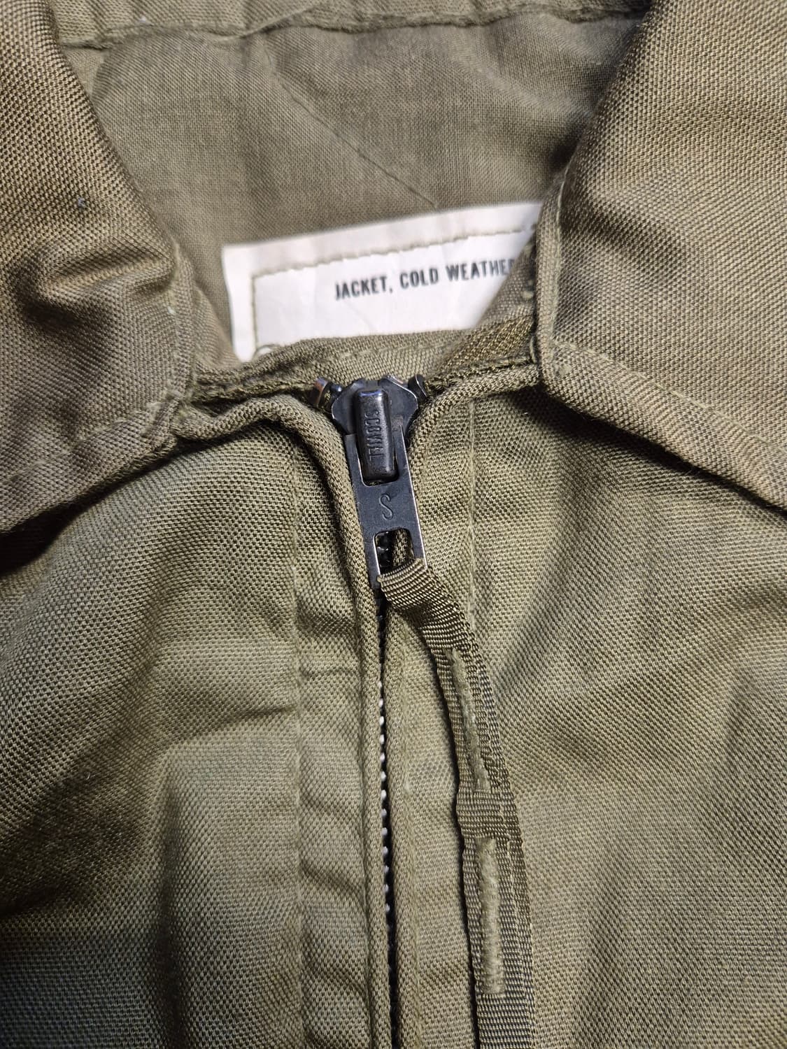 80s us army cvc 아라미드 탱커 자켓 데드스탁 상품이미지5