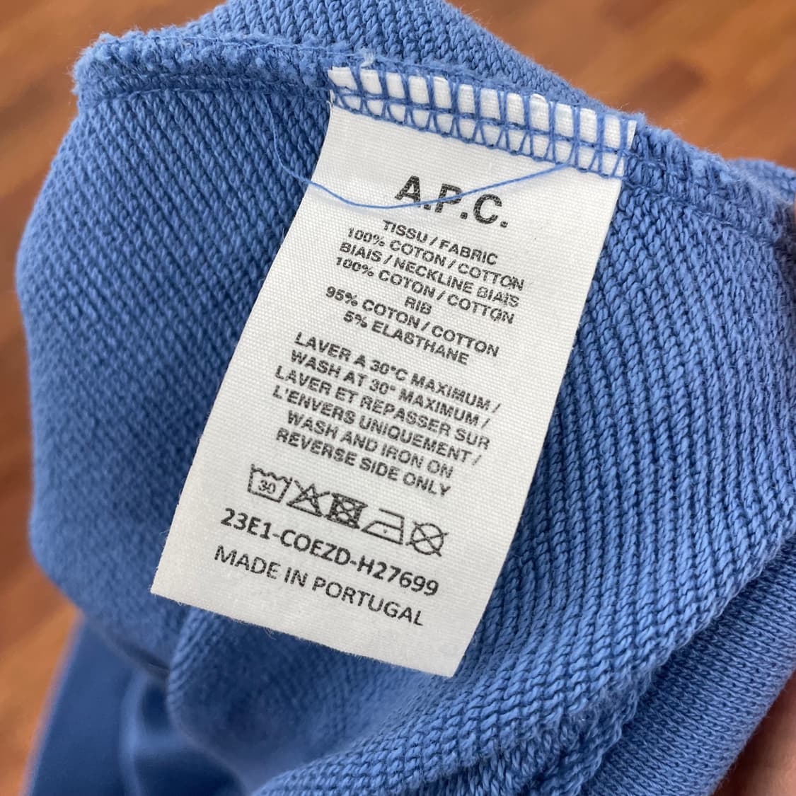 아페쎄 맨투맨 상품이미지3