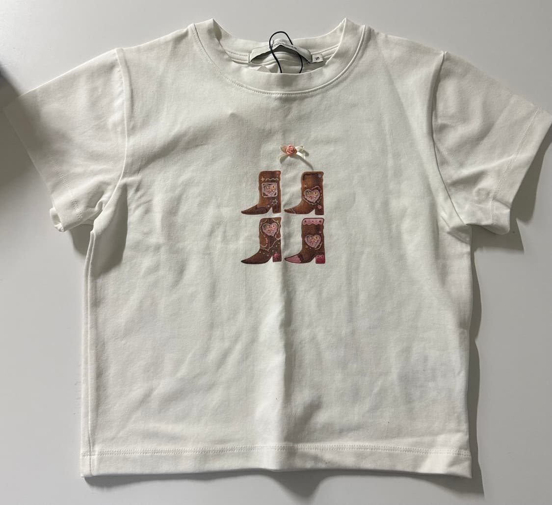 서쿠키 부츠 티셔츠 상품이미지3