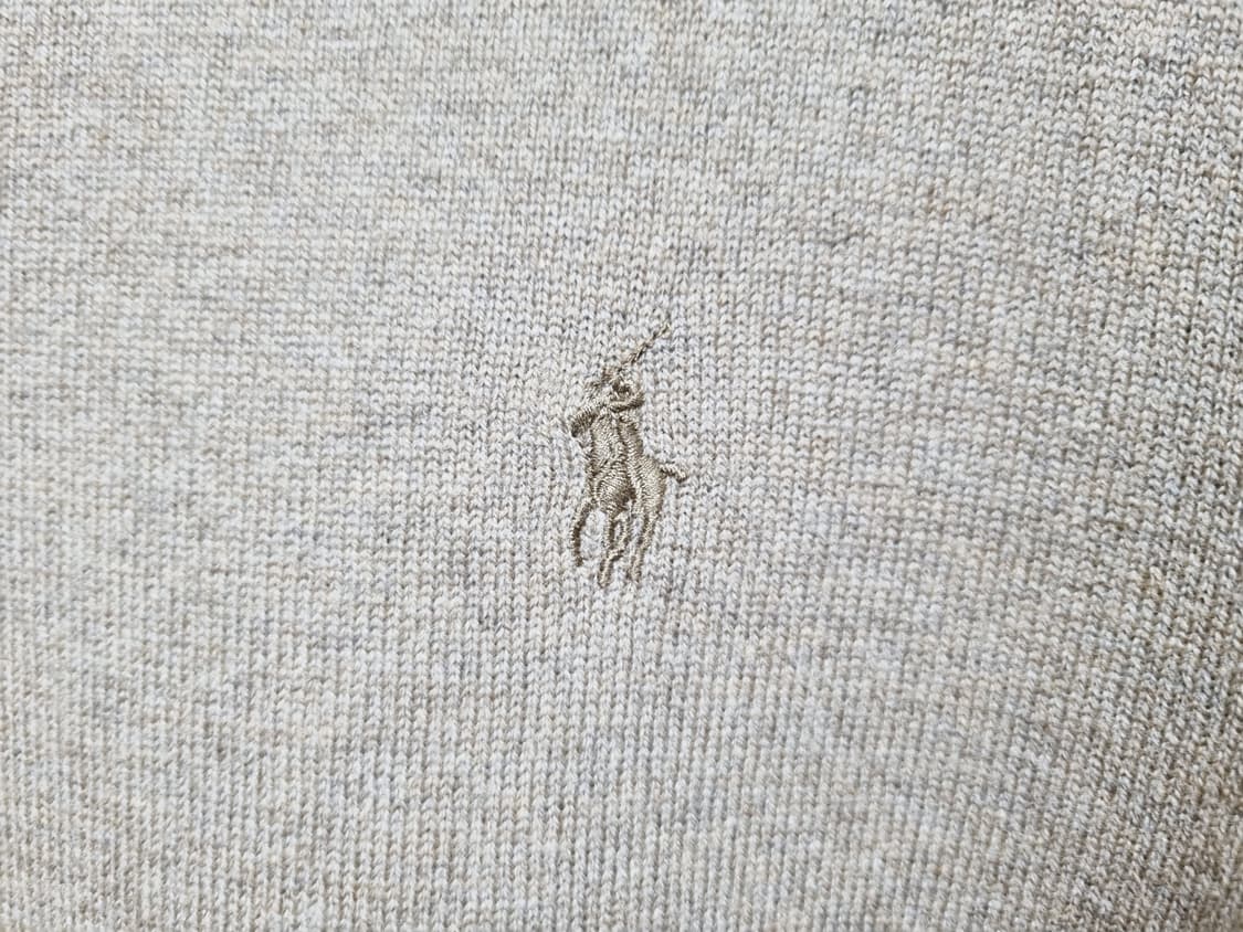 남성 폴로 메리노 울 100% WOOL 양모 모 라운드 긴팔 니트 상품이미지4