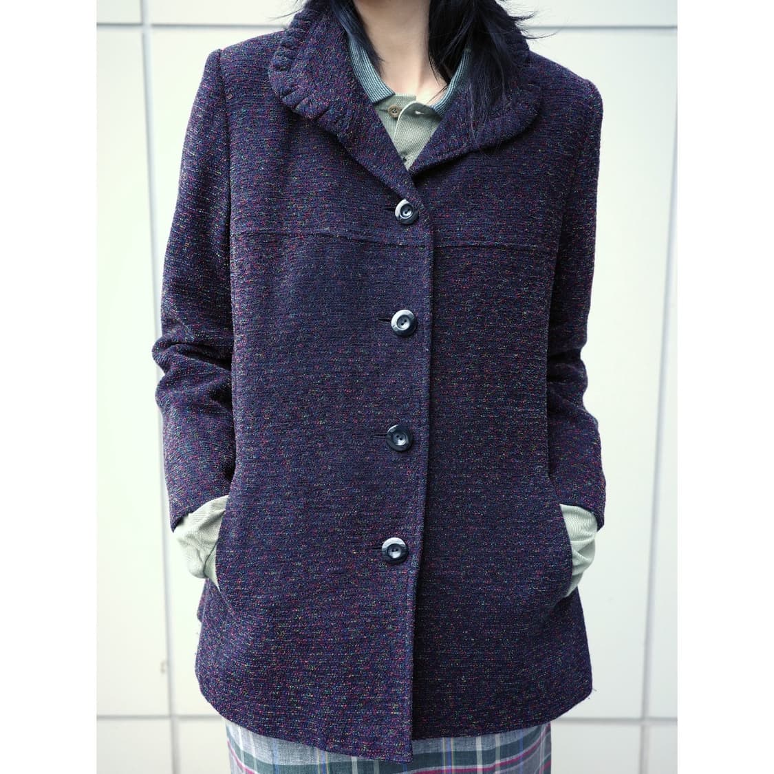 빈티지 차콜 자켓 상품이미지1