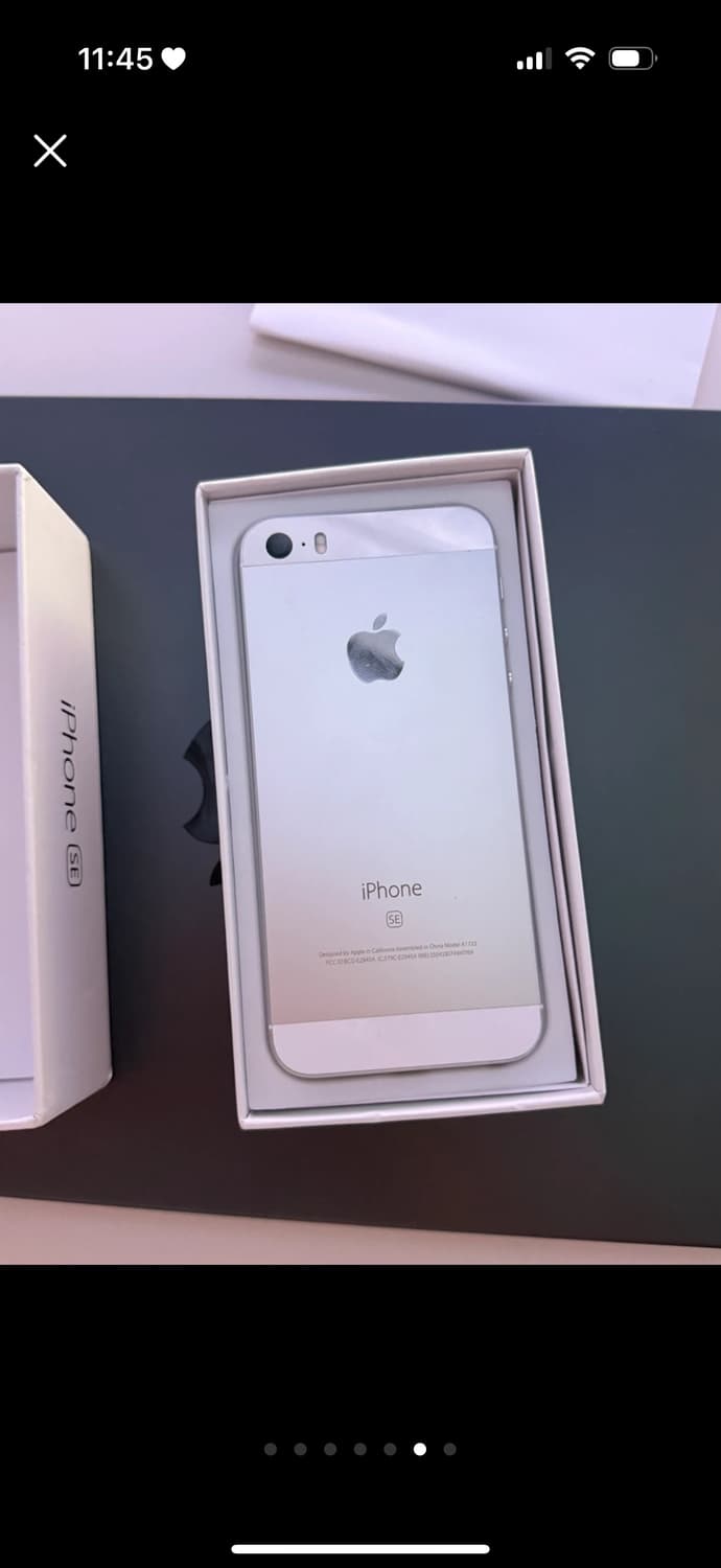 아이폰 se1 실버 128기가 상품이미지1