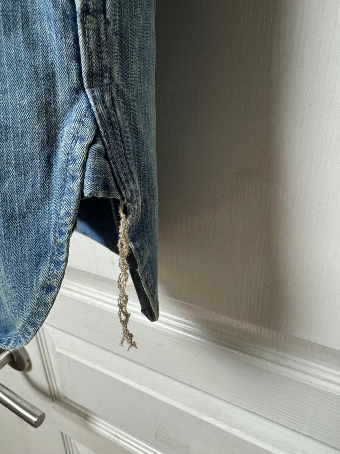 RRL 헤링본 데님 워크셔츠 M 상품이미지6