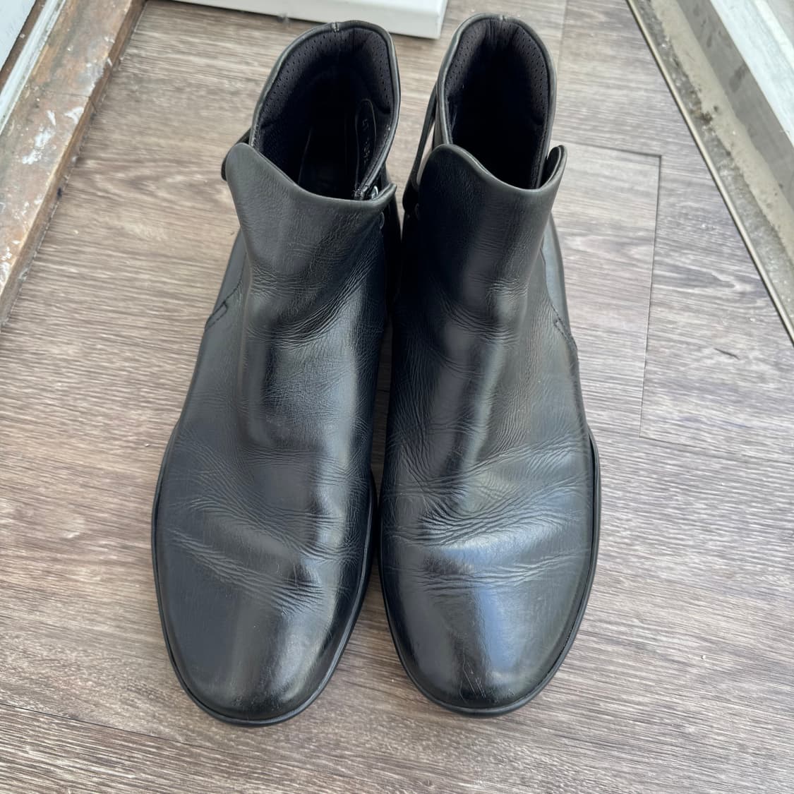 프라다 스포츠 스트랩 레더 앵클 부츠 상품이미지3