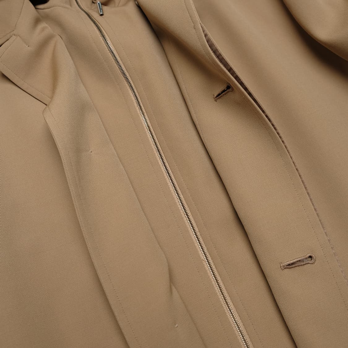 light wool max gabardine hooded coat 상품이미지6