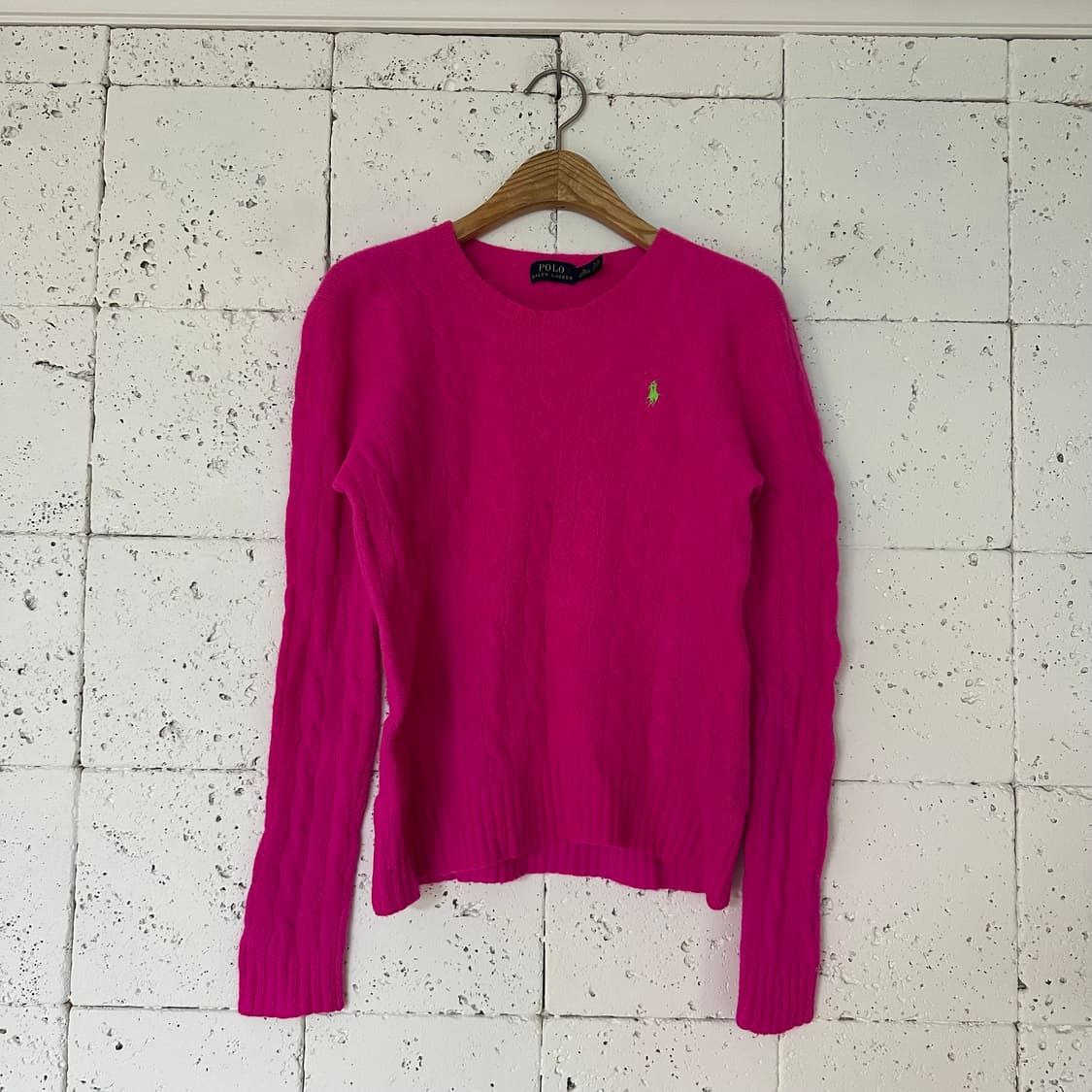 우먼M 폴로 랄프로렌 캐시미어 혼방 니트 상품이미지1