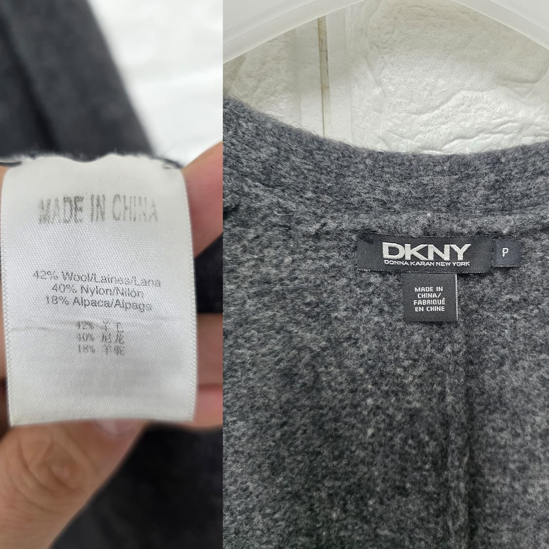 택포) Free DKNY 롱 가디건  상품이미지2