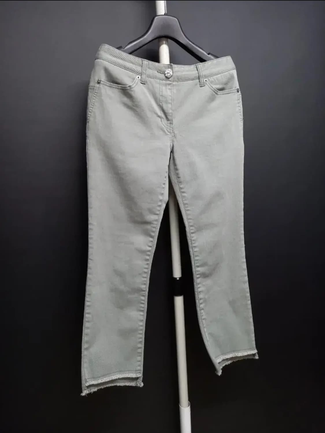 새 RUSSO 루쏘 일자핏 9부 데님팬츠 27 상품이미지3