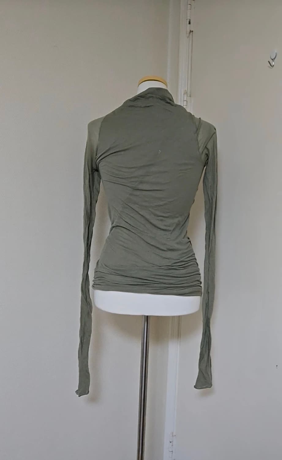 [42] 릭오웬스 드레이핑 롱슬리브 탑 상품이미지2