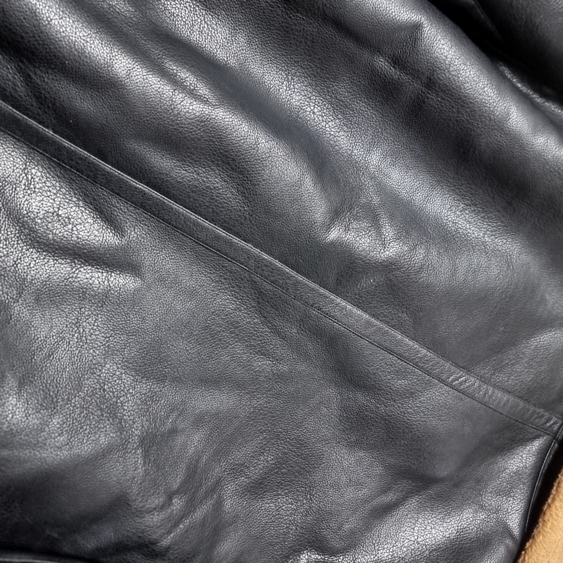 라퍼지스토어 블랙 무스탕 자켓(105) 상품이미지5