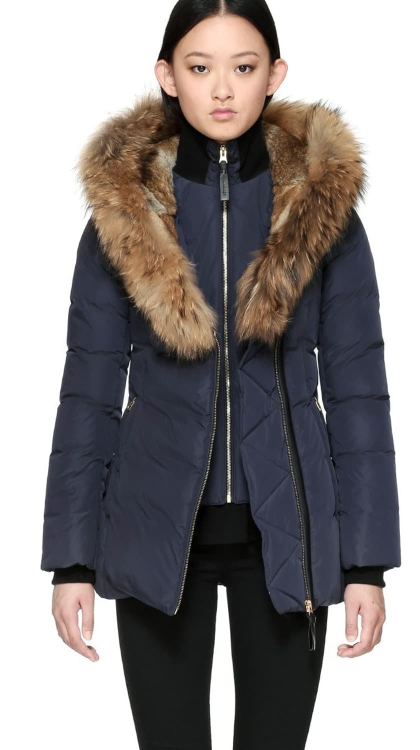 Mackage 맥케이지 트리쉬 패딩/래빗 라쿤퍼 덕다운 상품이미지1