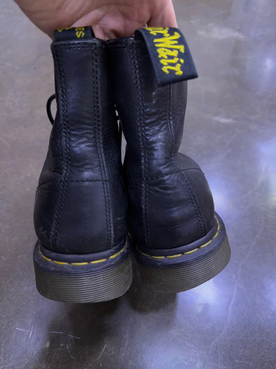 닥터마틴 1460 8홀 워커 부츠 블랙 260 상품이미지6