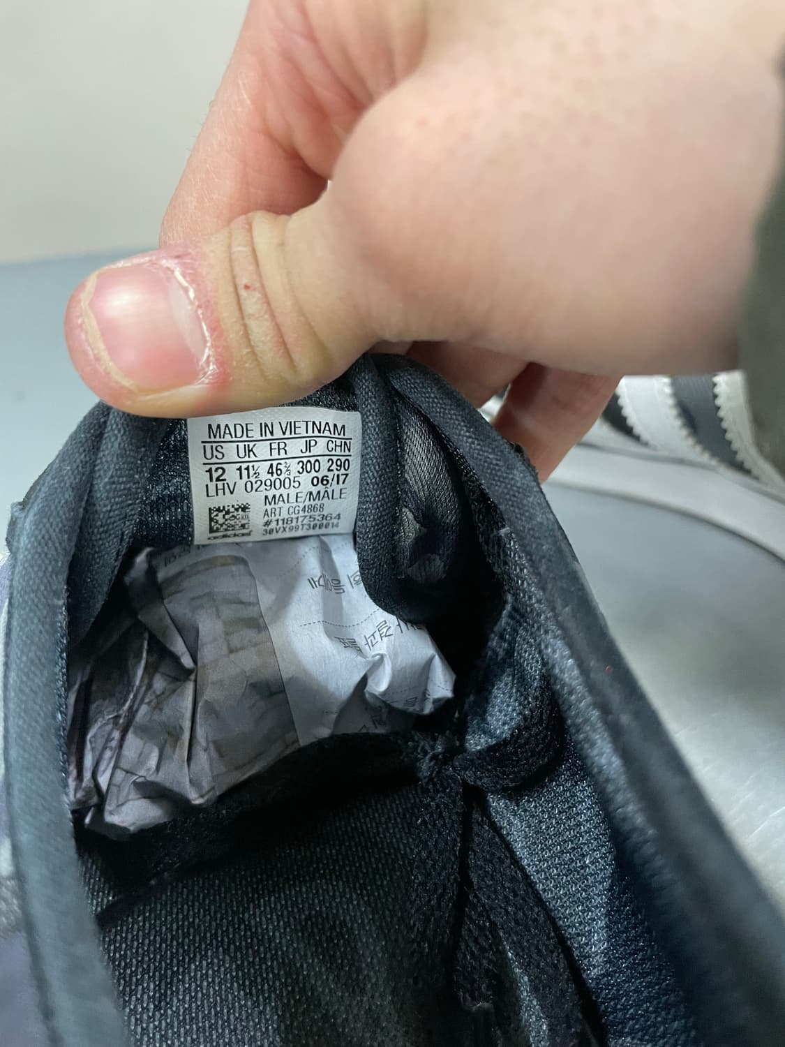 아디다스 X 마크 아디-이즈 코어 블랙 300 상품이미지9