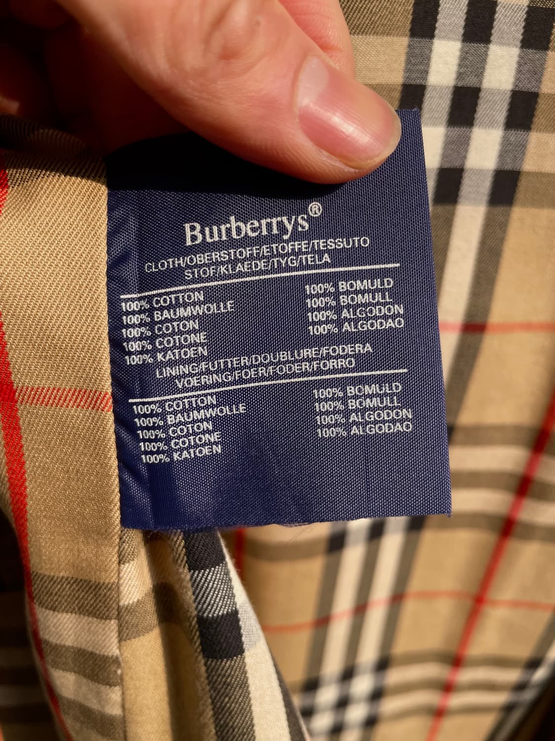 버버리 잉글랜드 맥코트 상품이미지8