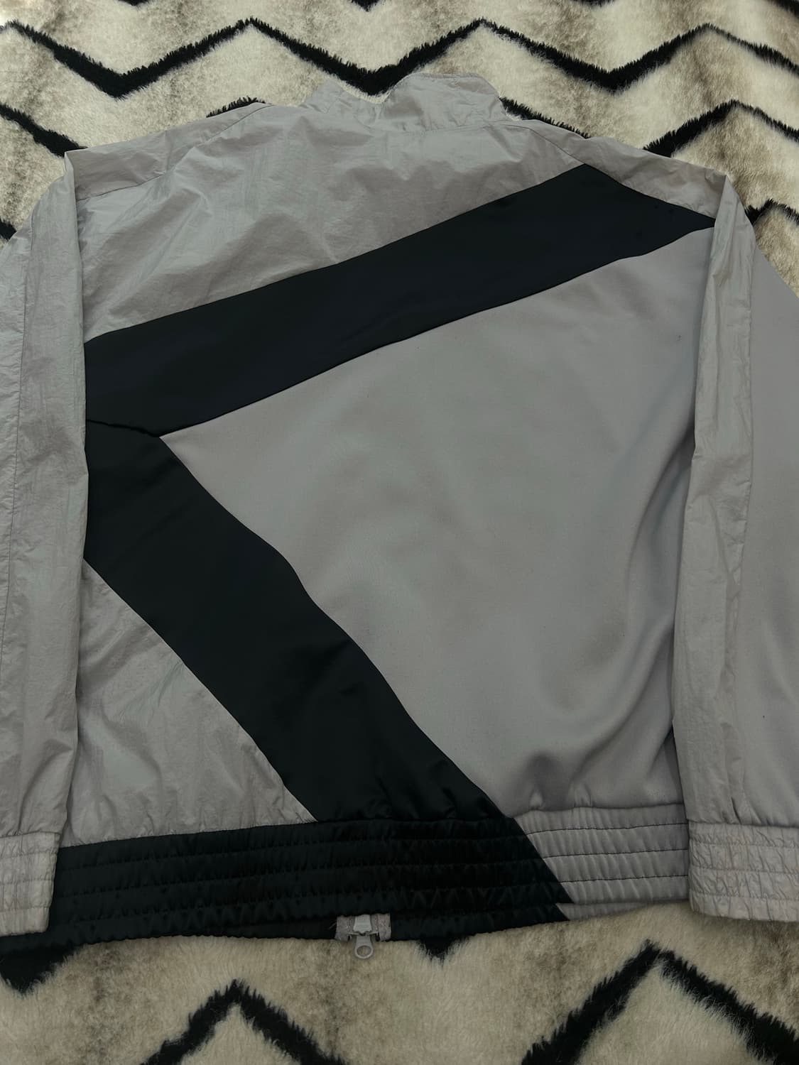 [4XL]나이키 조던 윙스 다이아몬드 자켓/그레이블랙 상품이미지4