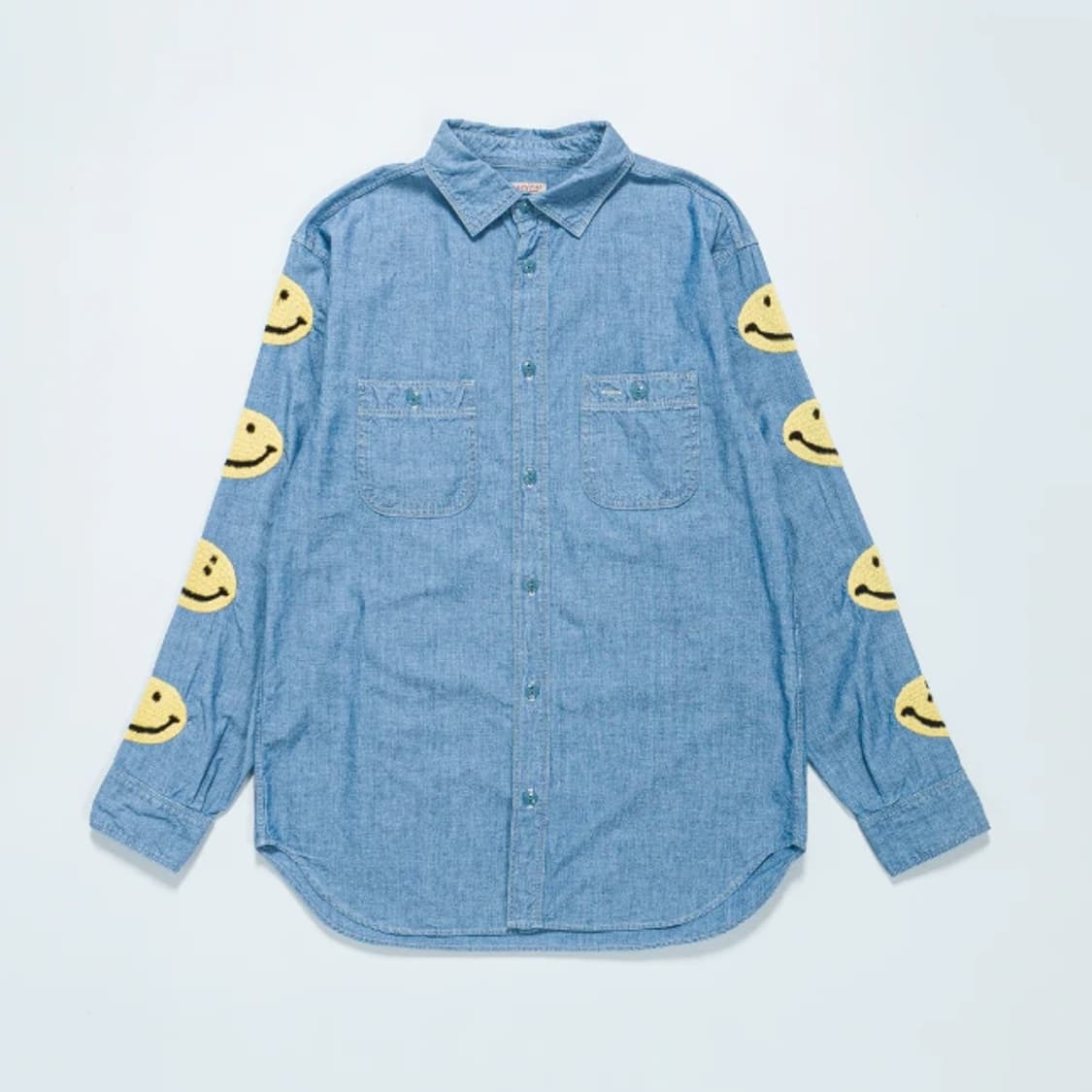 캐피탈 스마일 샴브레이 셔츠 상품이미지1