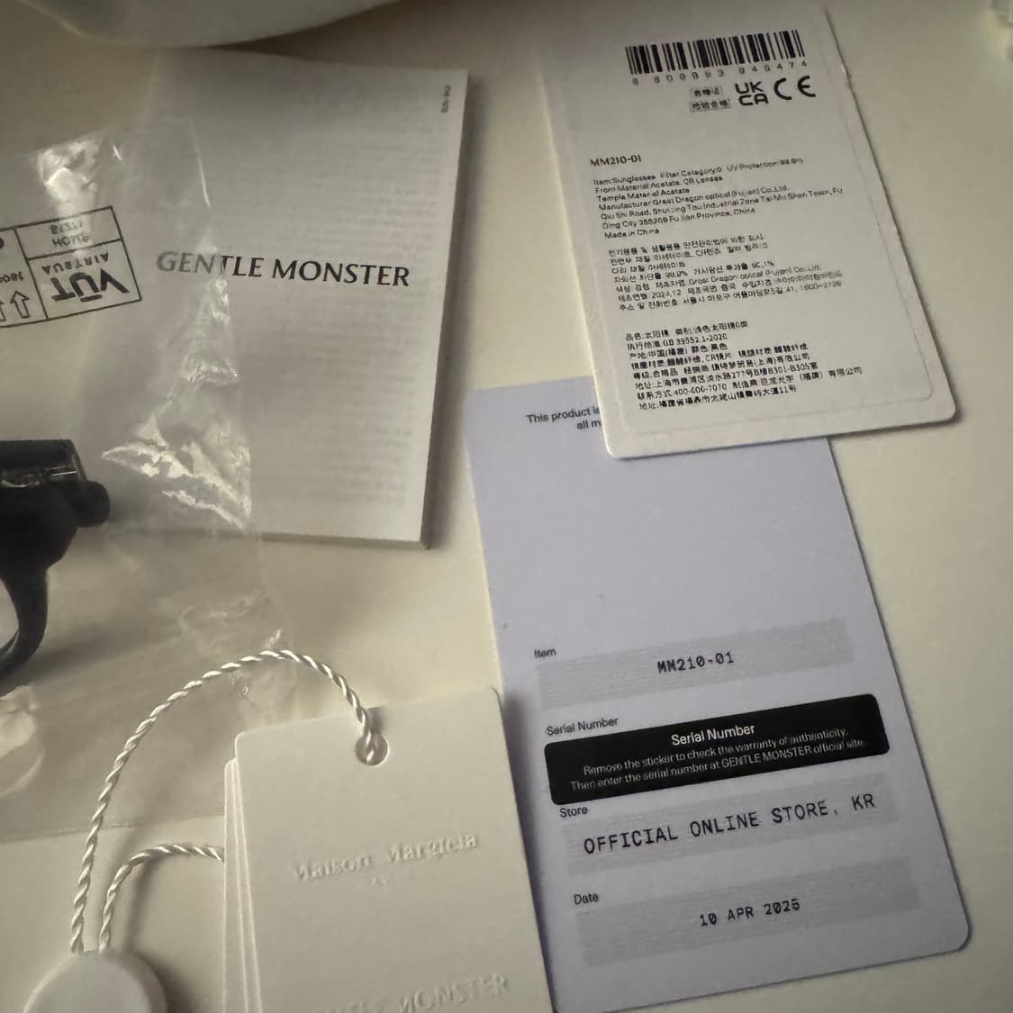 메종마르지엘라x 젠틀몬스터 mm210 (공용) 상품이미지5