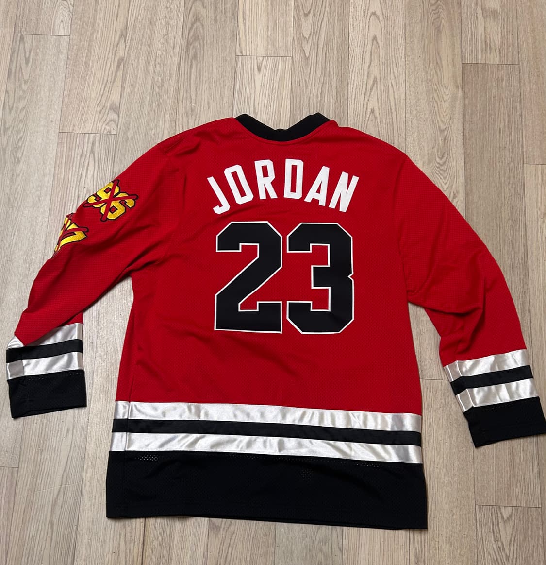 나이키 조던 메쉬 하키 탑 레드 100-105 상품이미지3