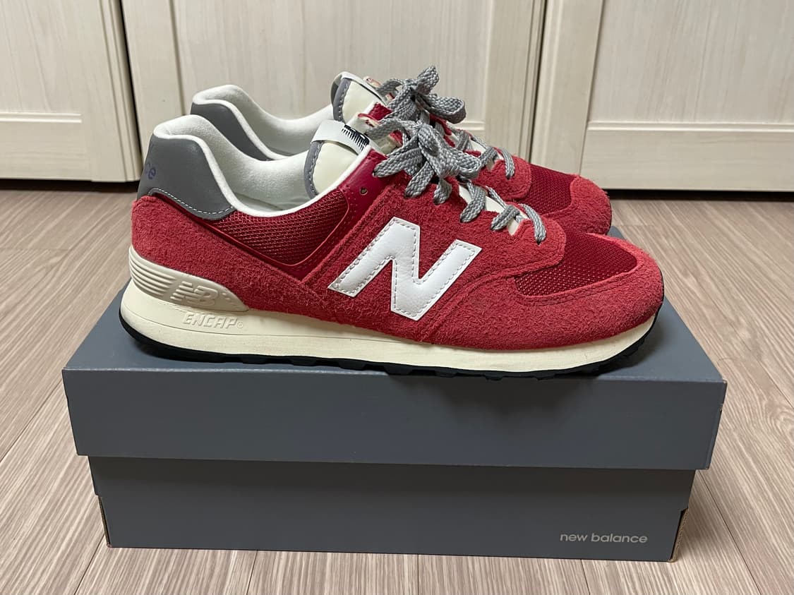 뉴발란스 574 헤리티지 레드(275) 상품이미지2