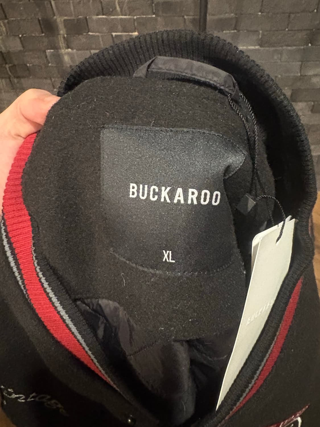 [새상품/XL] 버커루 남성 야구점퍼 상품이미지6